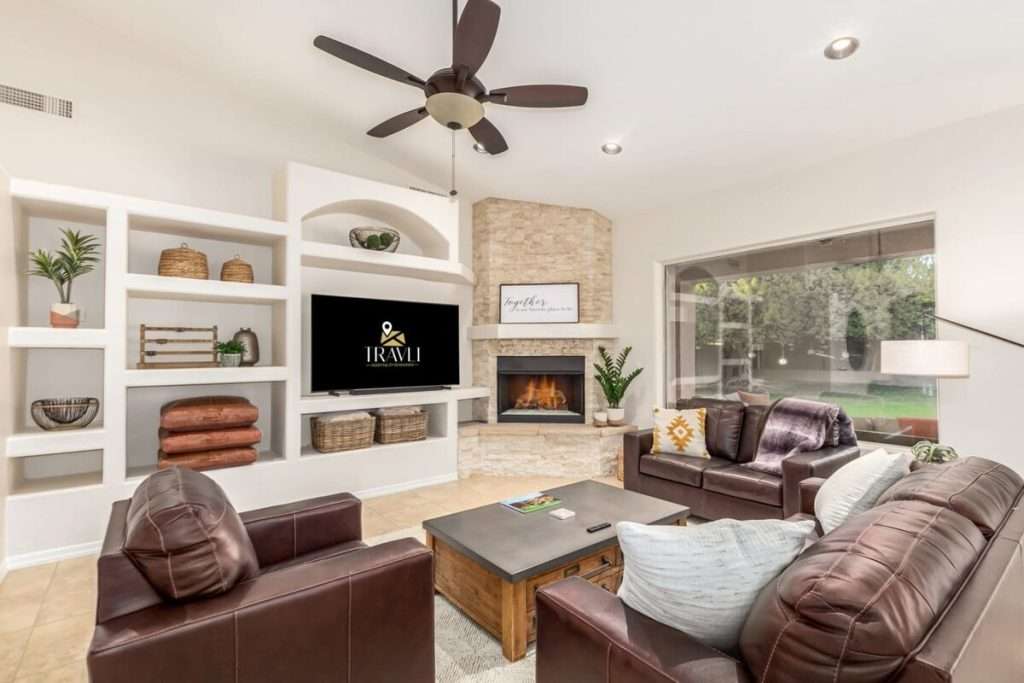 Phoenix vacation rental pool managed by Travli