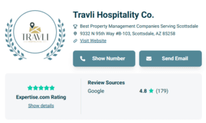 Recognized Among Scottsdale’s Leading Vacation Rental Management Companies